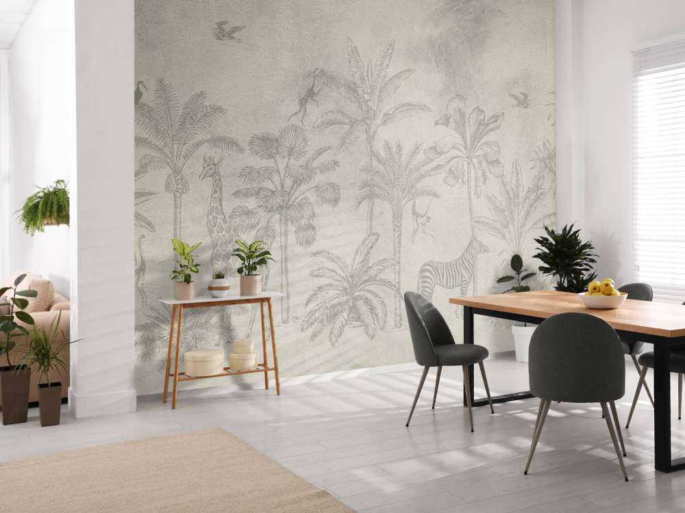 Tropisk dyr jungel grønn